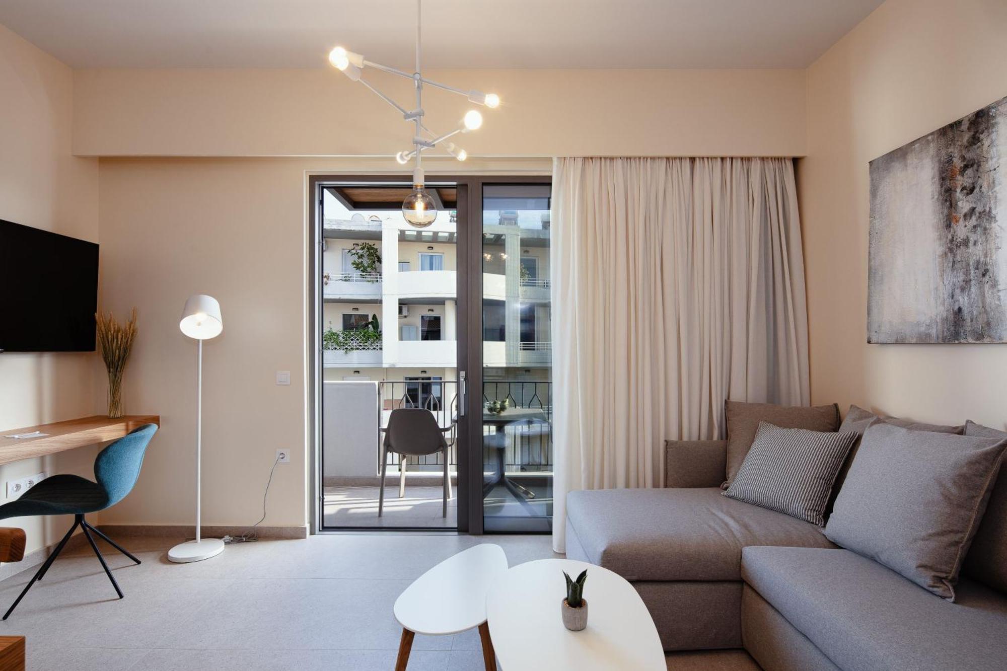 7 City Luxury Apartments Réthimno Szoba fotó
